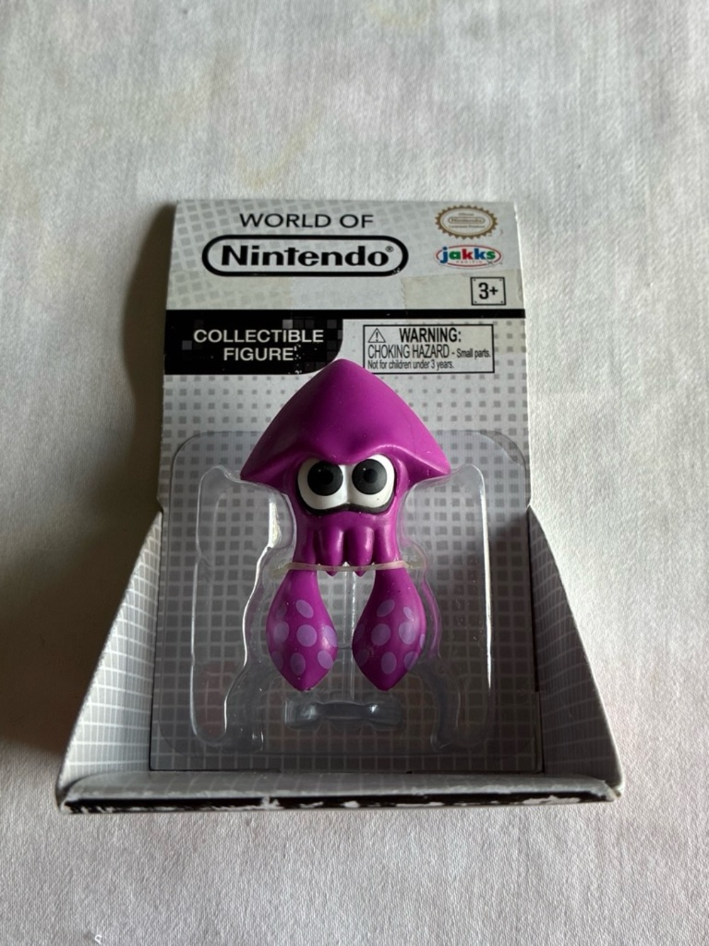 Nintendo Purple Squid Collectible Figure - World of Nintendo
